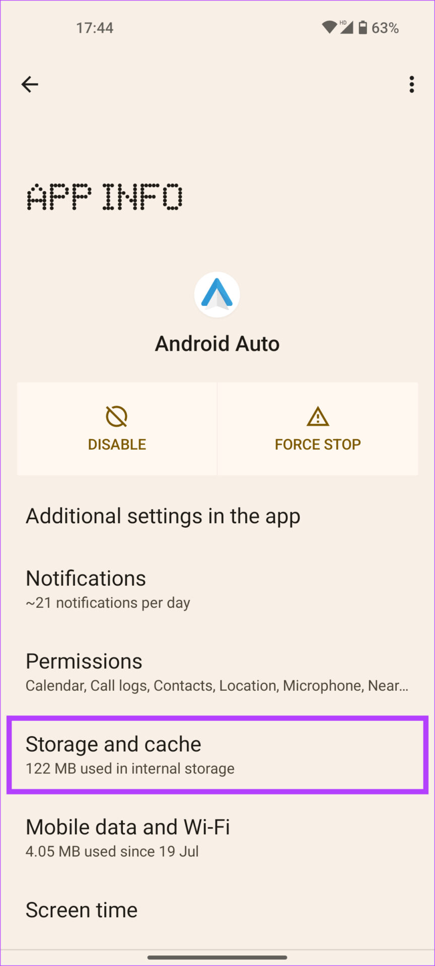хранилище и кеш