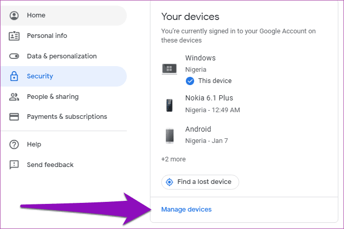 Удалить старую учетную запись Google телефона 2