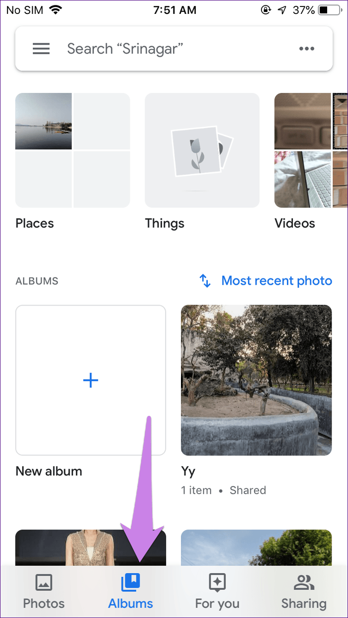 Google Фото в Icloud 8