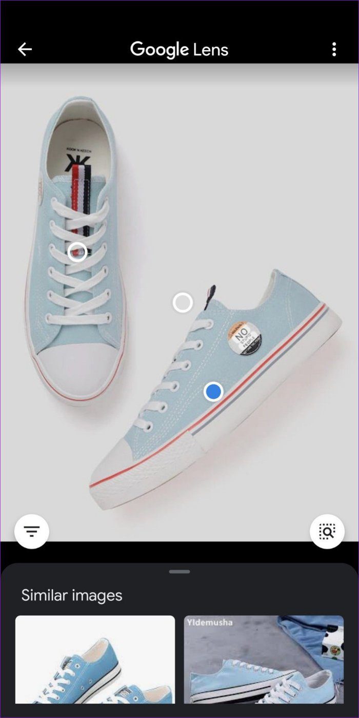 Обратный поиск изображений в Google Lens