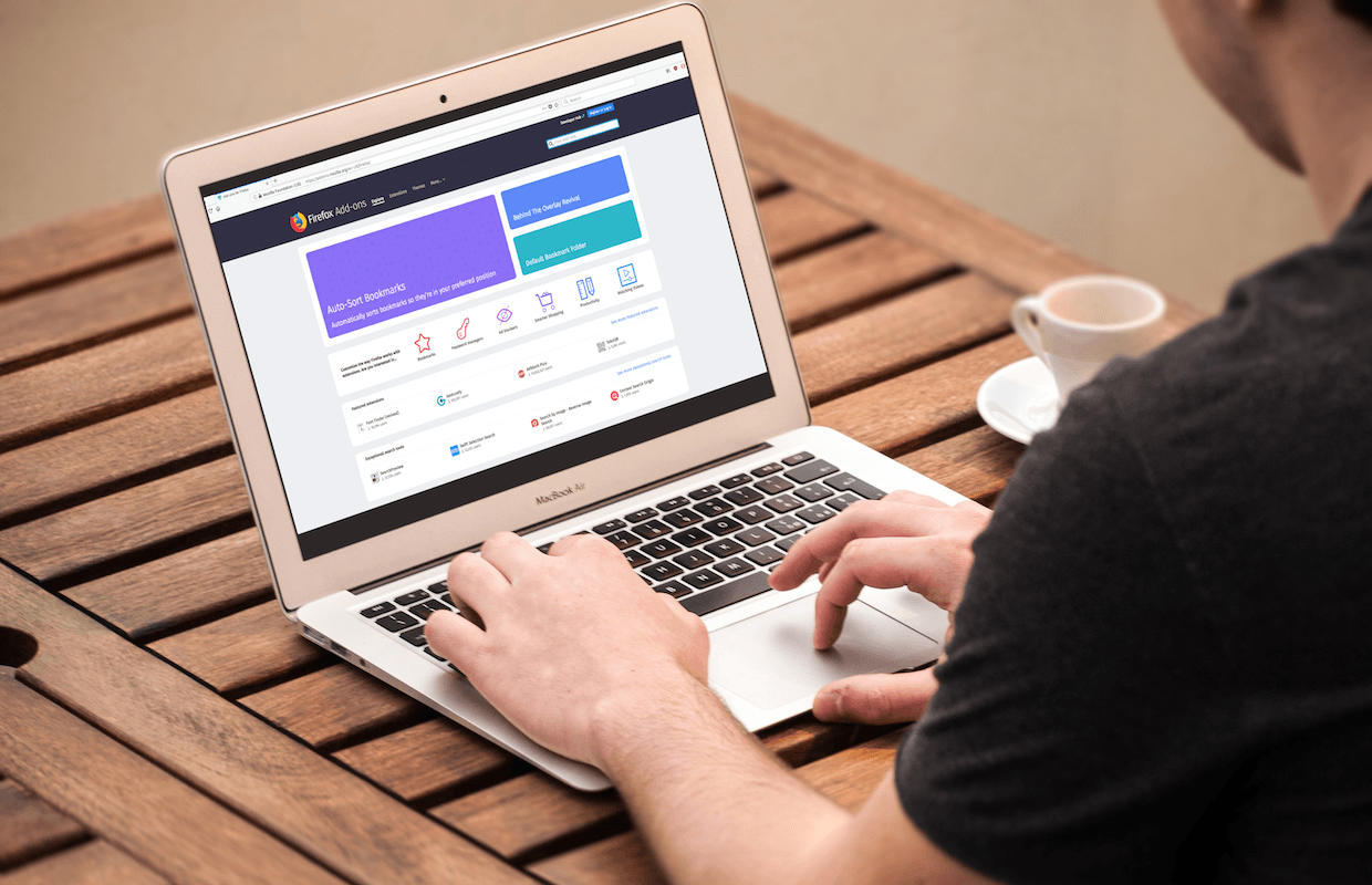 Добавить найти заменить в Firefox