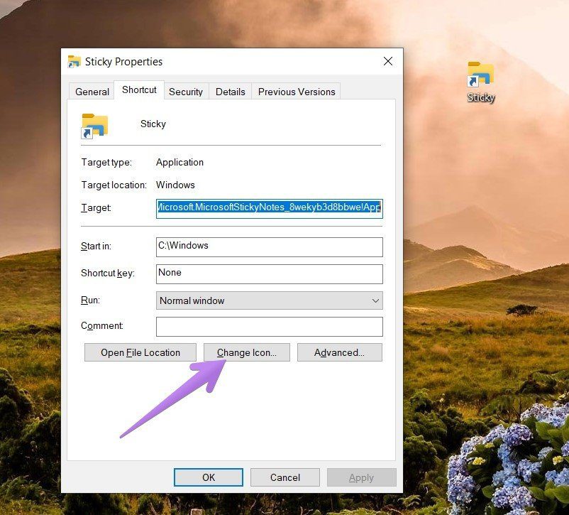 Как поставить ярлык заметок на рабочий стол Windows 8
