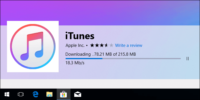 Я настраиваю приложение Магазина Windows 1