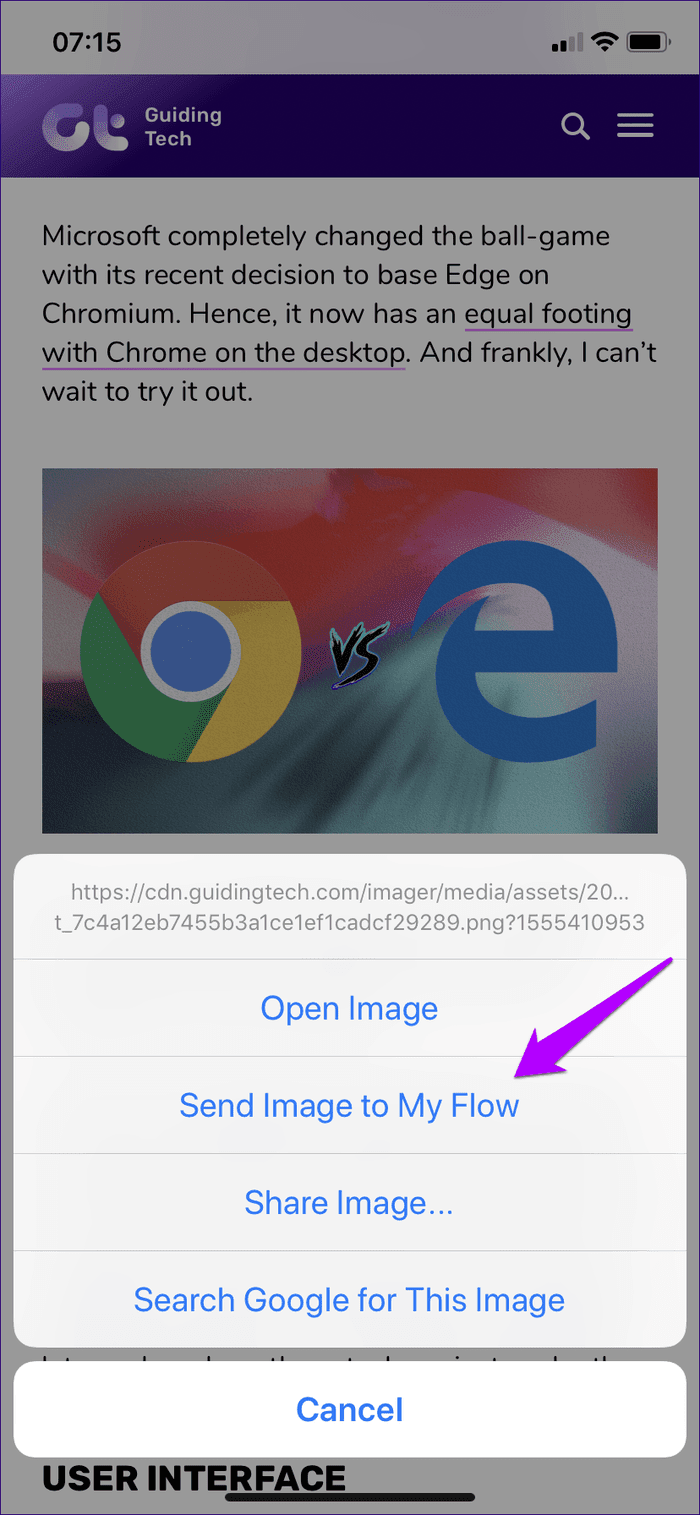 Opera Touch Советы Android iOS 2