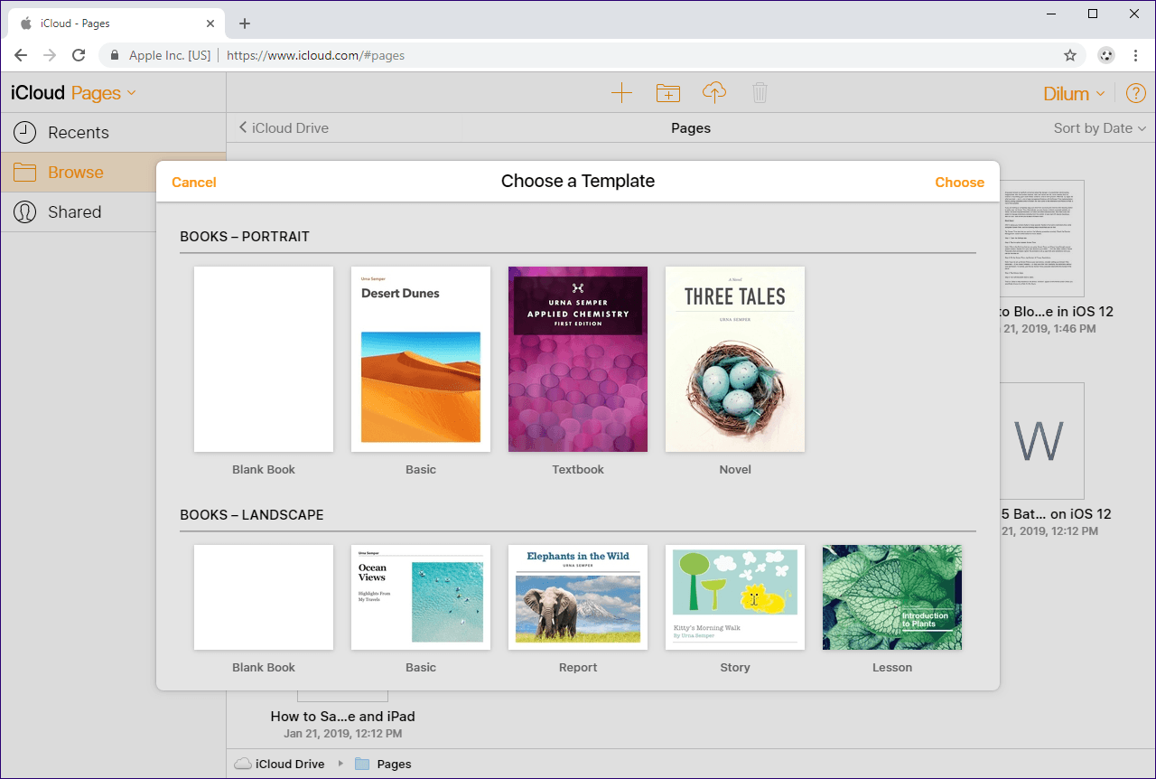 Сравнение Icloud Pages и Google Docs 8