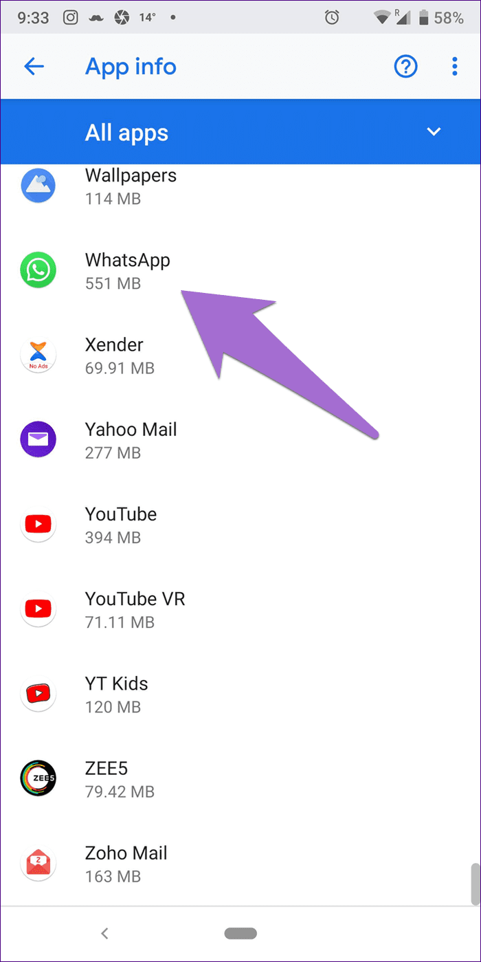 Изображения WhatsApp не показывают галерею на Android iPhone 15