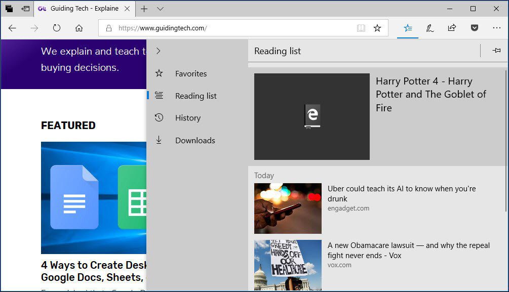 15 потрясающих новых функций Microsoft Edge 3