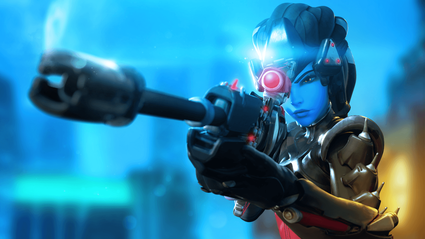 Overwatch Обои 4K Вдова