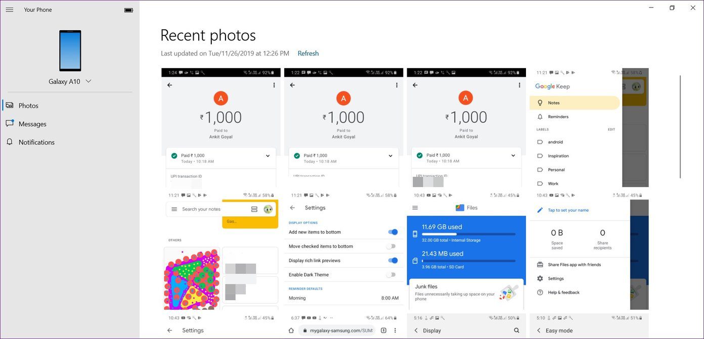 Свяжите Iphone с приложением Microsoft Your Phone 21