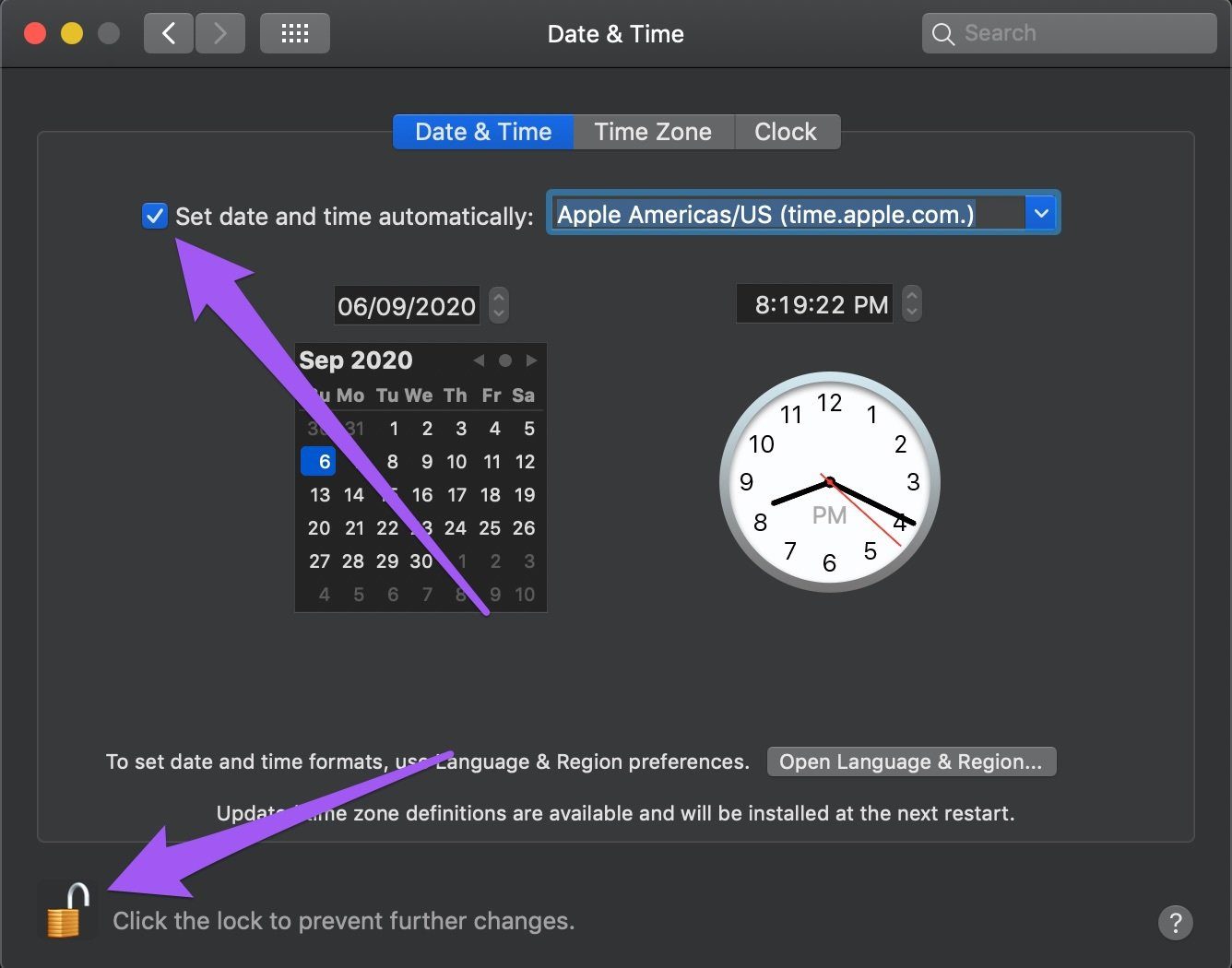 Fix не может подключиться к магазину приложений Mac 09