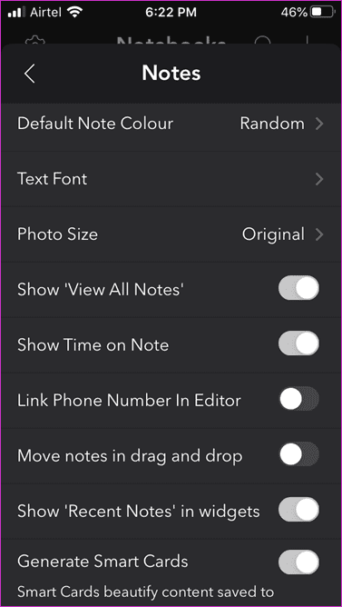 Ноутбук Zoho против Apple Notes 13
