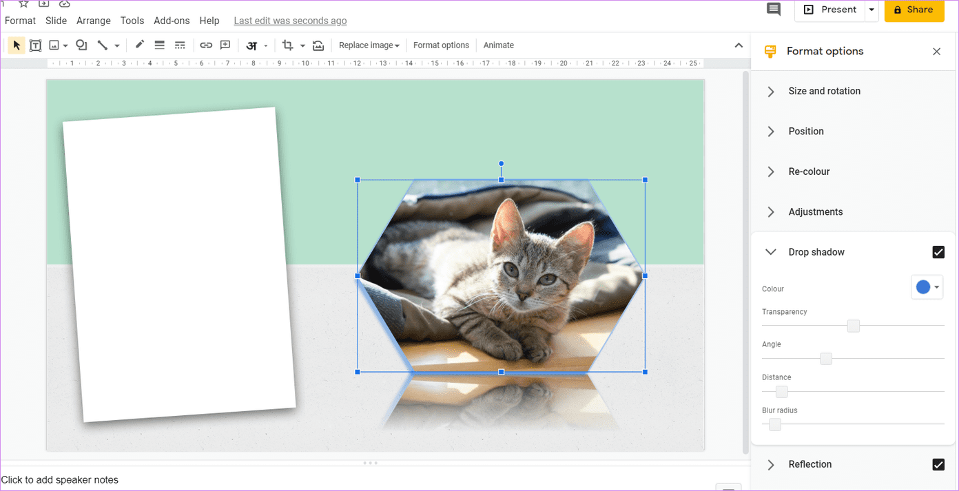 Вписать изображение в форму Google Slides 5