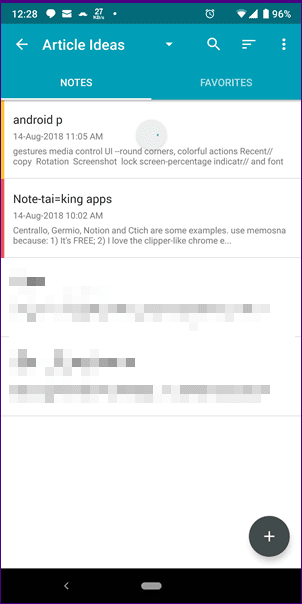 Nimbus Note против Evernote 7A