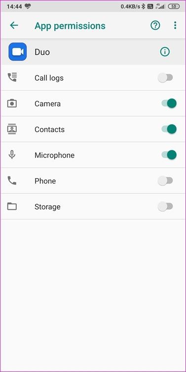 Исправить Google Duo не работает 4