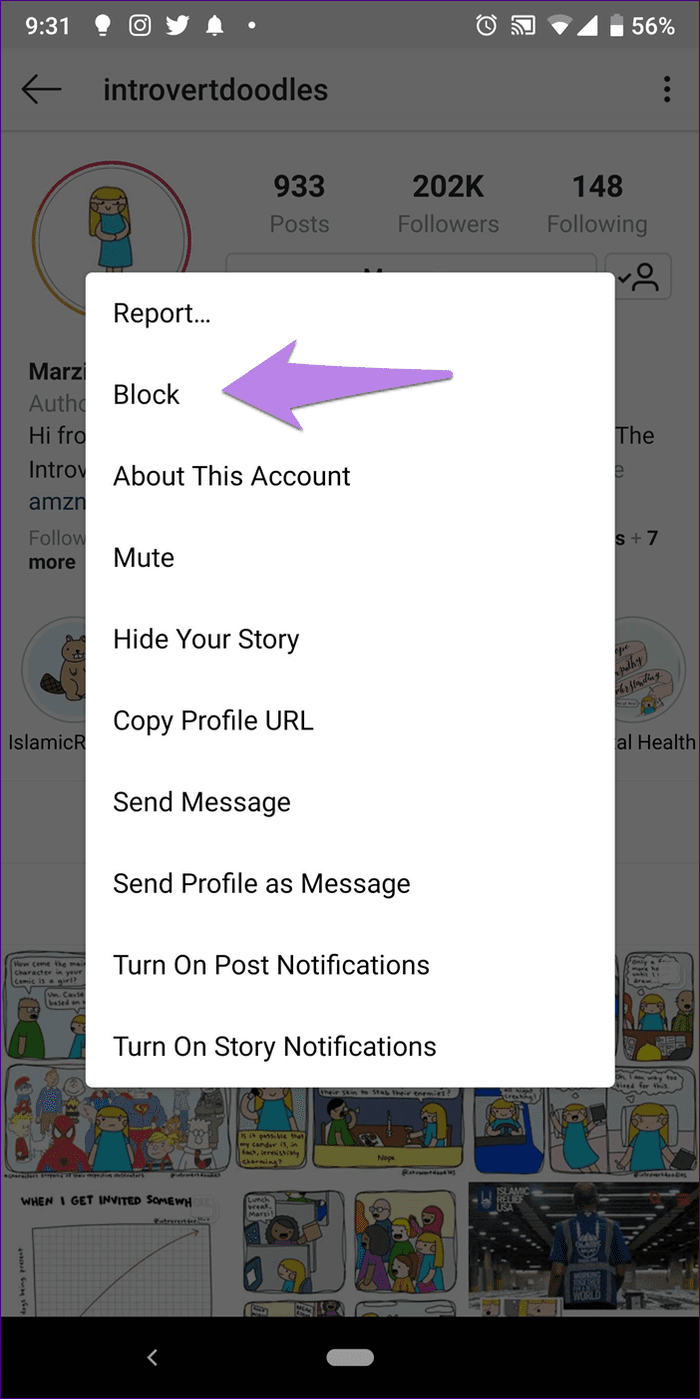 Что происходит, когда вы блокируете Instagram 5