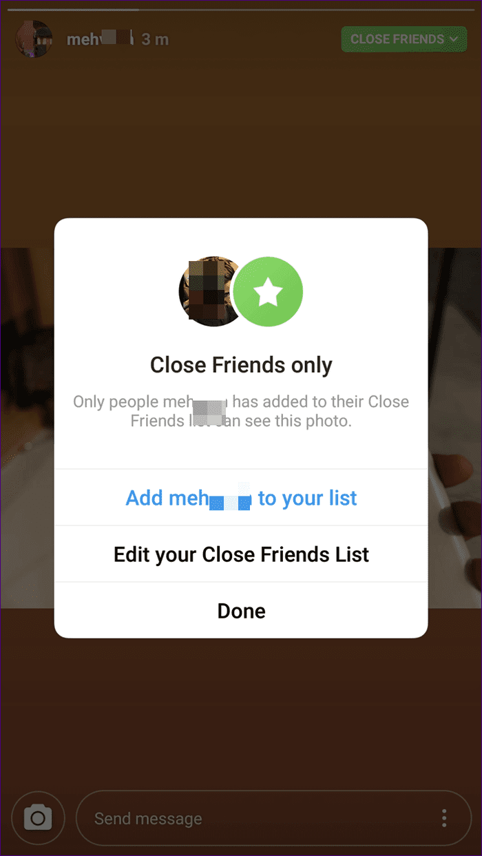 Функция «Близкие друзья» в Instagram 12