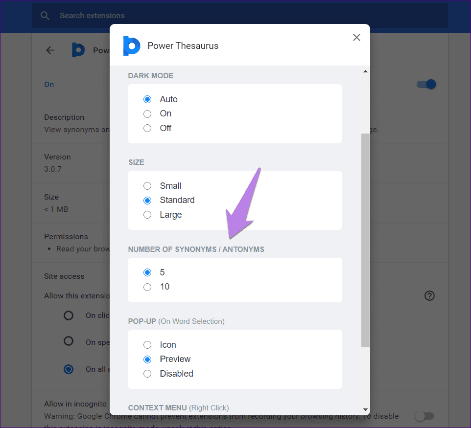 Лучшие расширения словаря Chrome 14