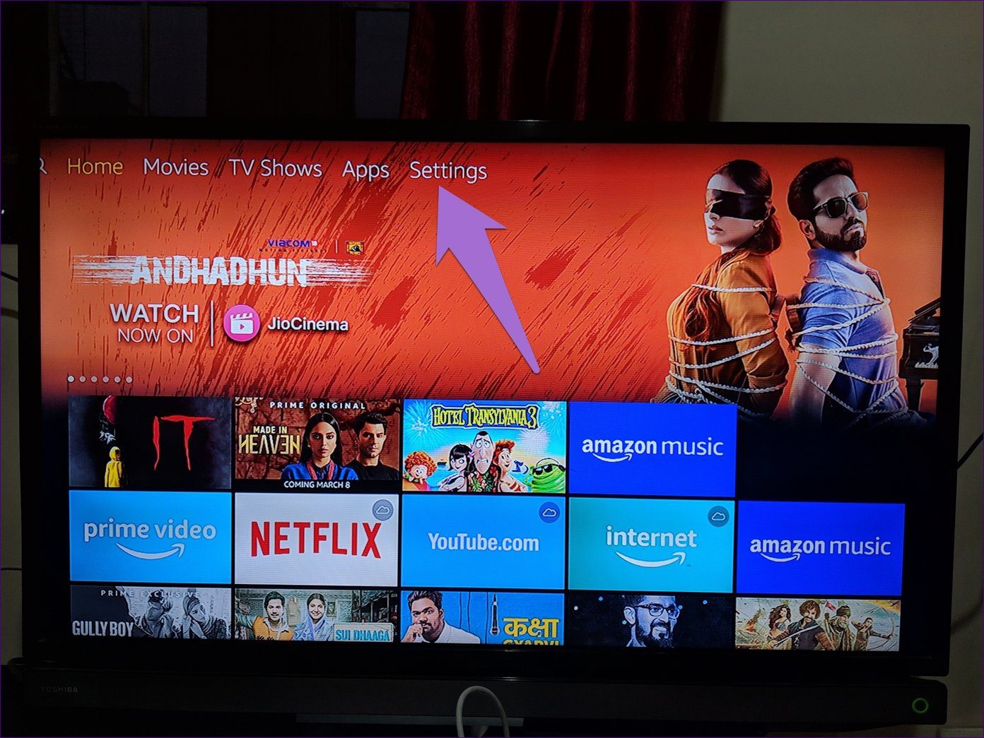 Fire TV не отображается в Alexa 9A
