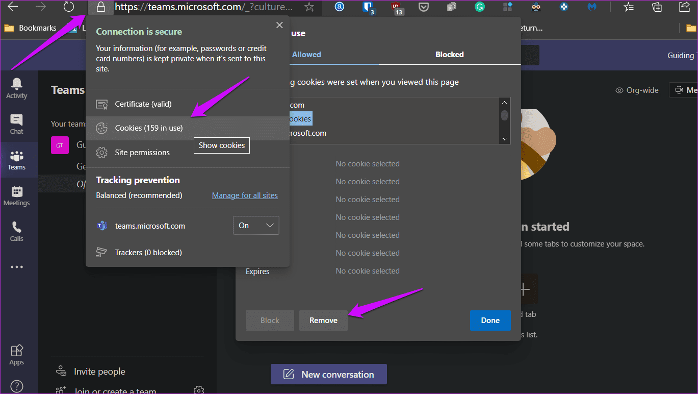 Исправить Microsoft Teams не будет делиться экраном 2