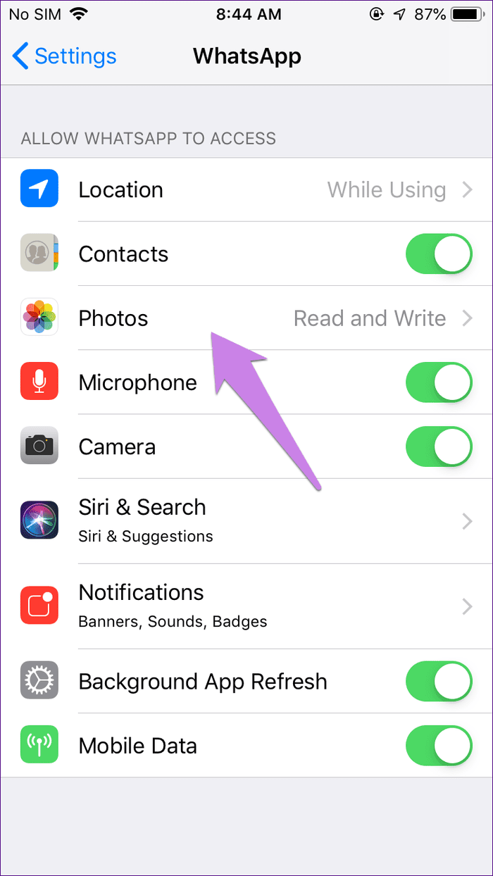 Изображения WhatsApp не отображают галерею на Android iPhone 21