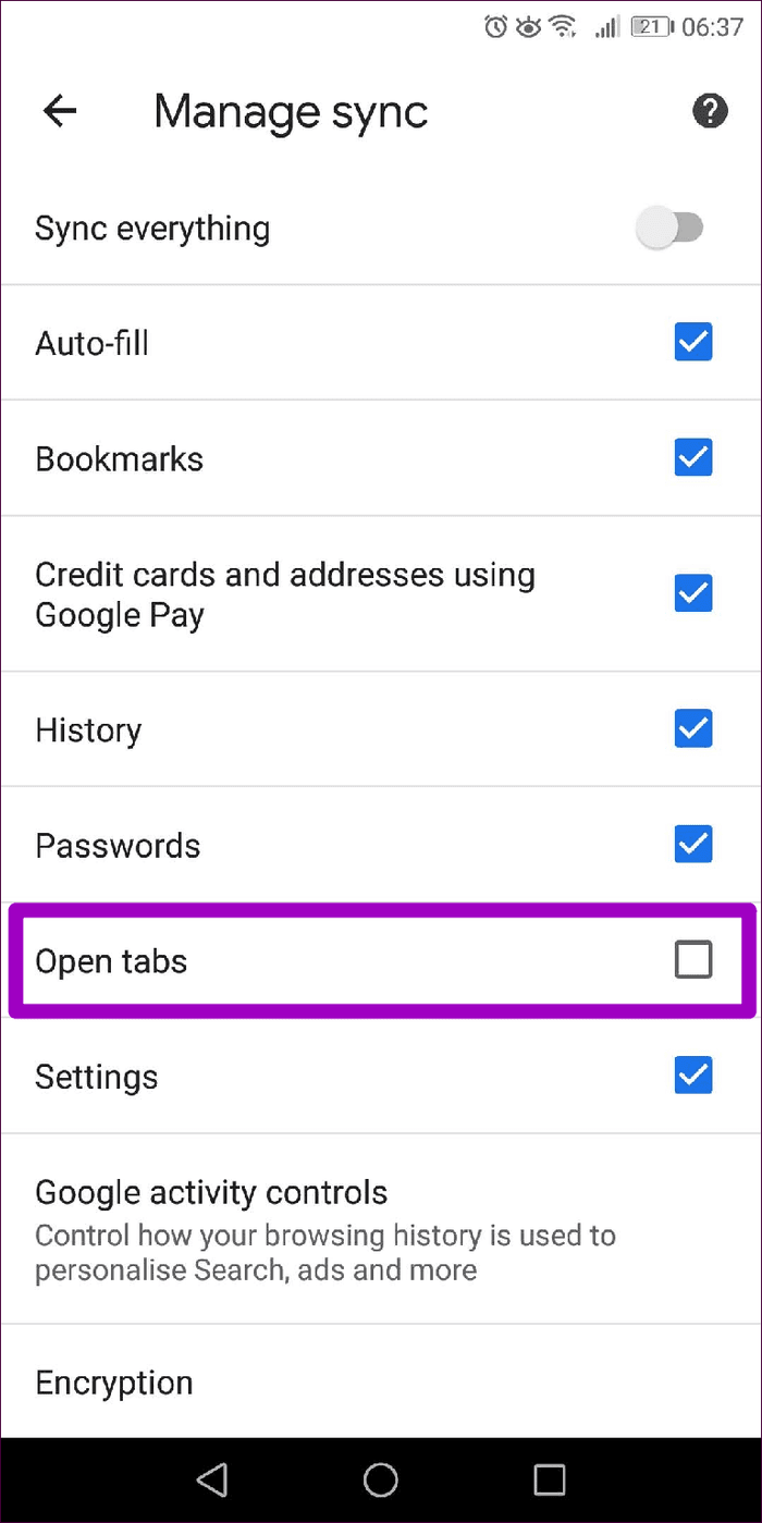 Chrome отключить Отправить на ваши устройства 8