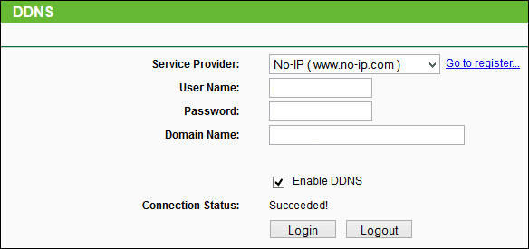 Настройки DNS роутера