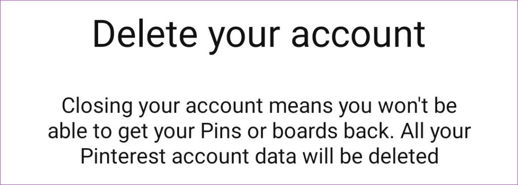 Что происходит, когда вы удаляете свою учетную запись Pinterest