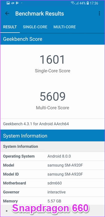 Сравнение Mediatek Helio P70 и Qualcomm Snapdragon 660: тесты 5