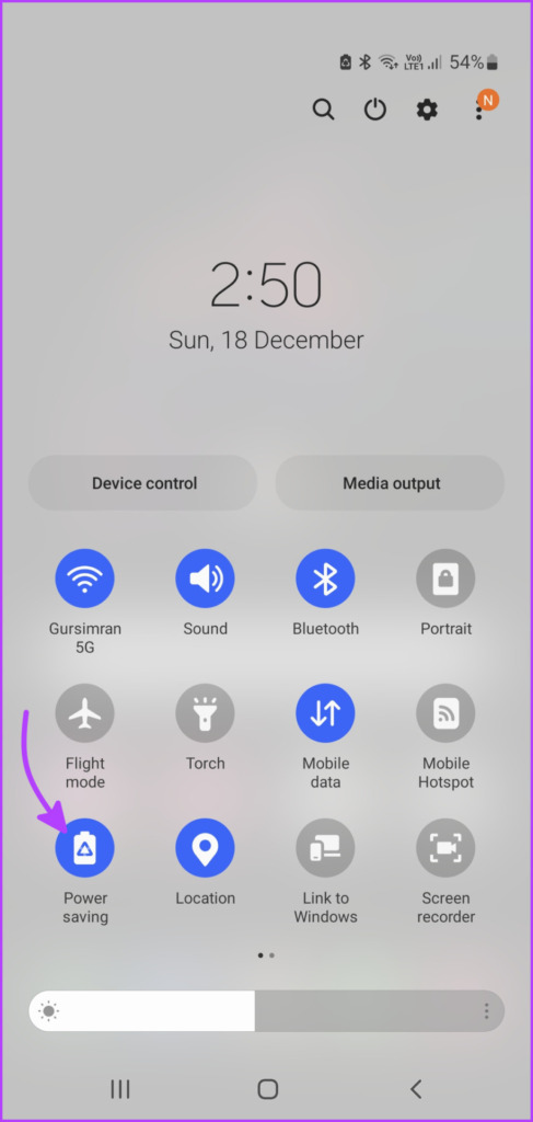 Включить или отключить режим энергосбережения на Android