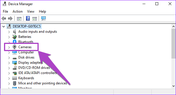Исправить неработающую камеру windows 10 pc 14
