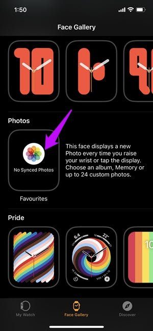 Как добавить пользовательские циферблаты на Apple Watch 1