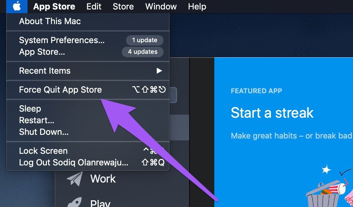 Fix не может подключиться к Mac App Store
