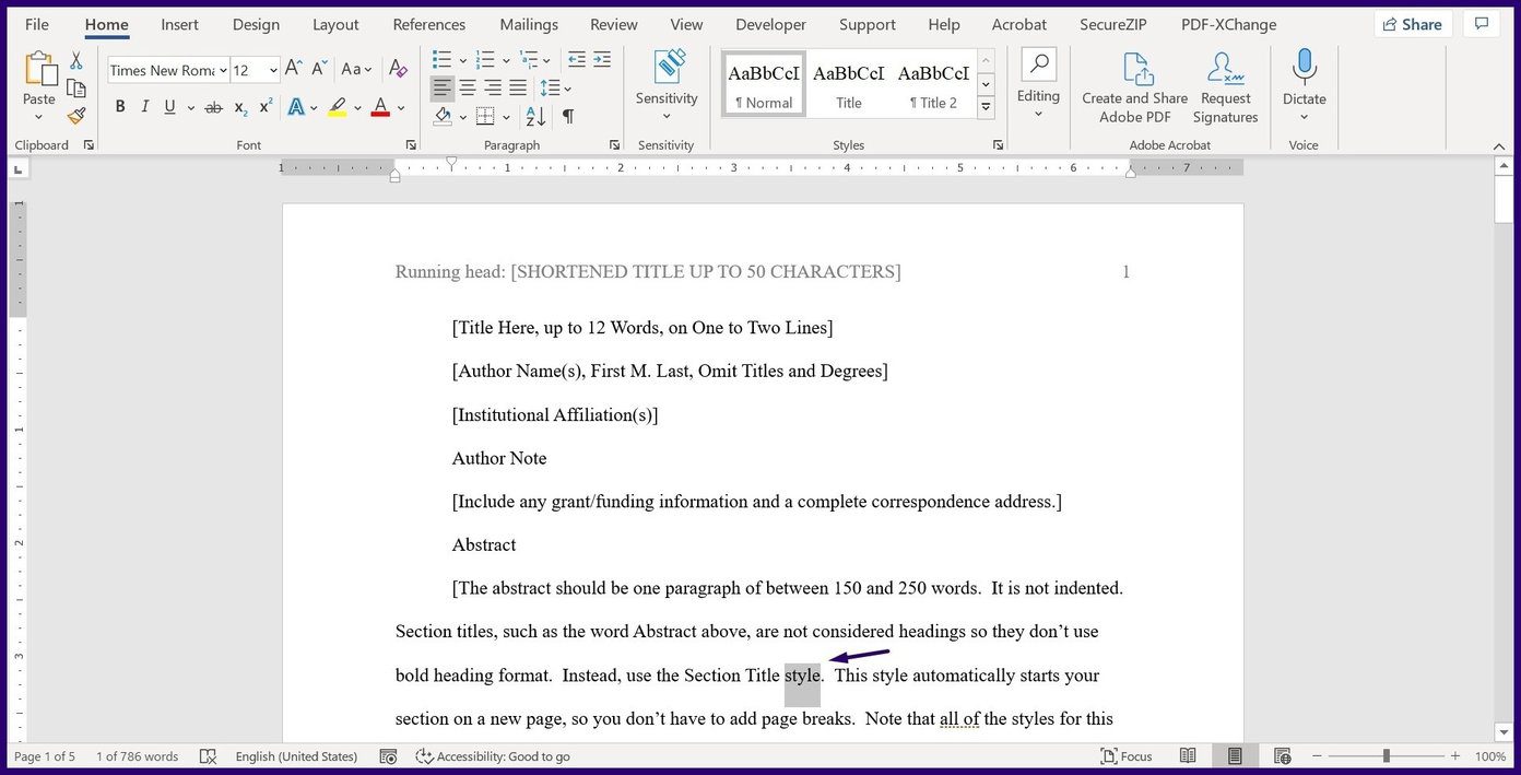 Как управлять закладками в Microsoft Word шаг 2