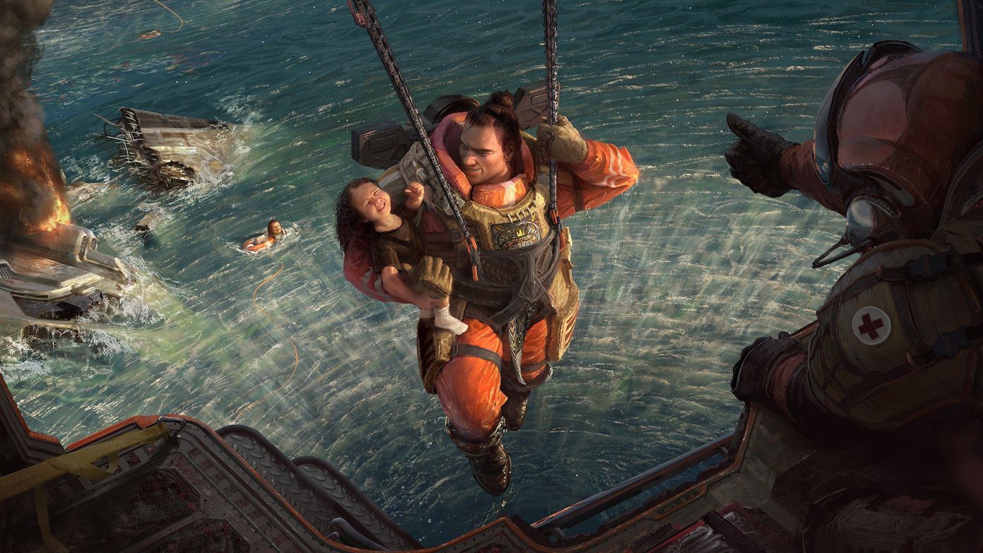 Apex Legends Гибралтар Искусство 4 К