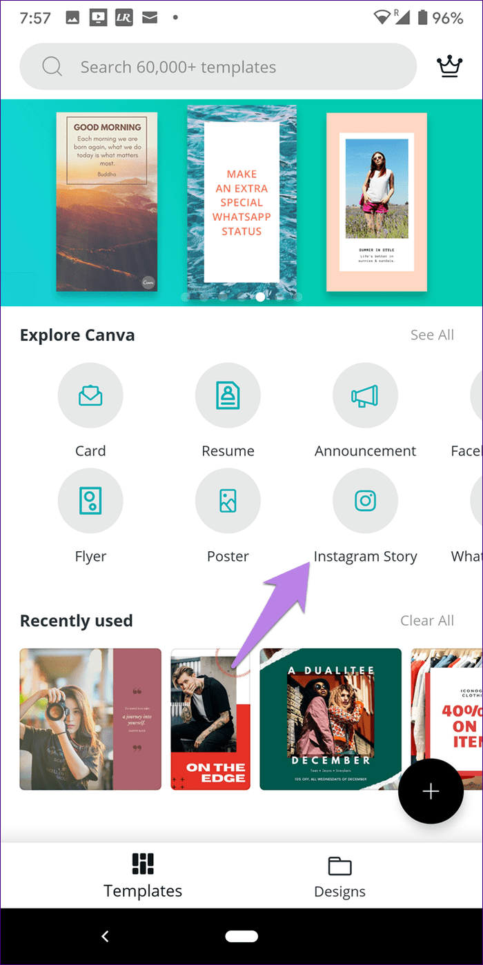 Создайте обложку для хайлайта в instagram с помощью canva 0