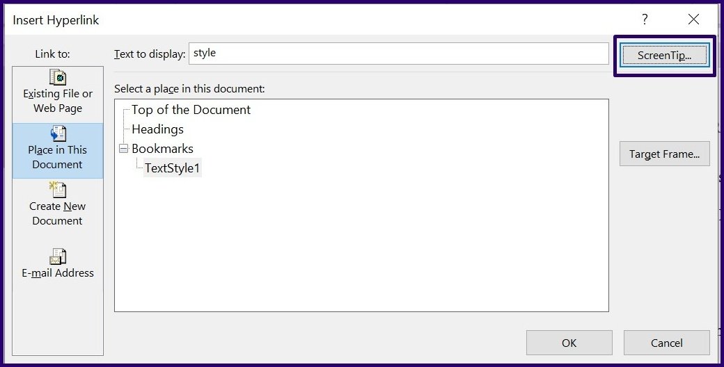 Как управлять закладками в Microsoft Word шаг 12