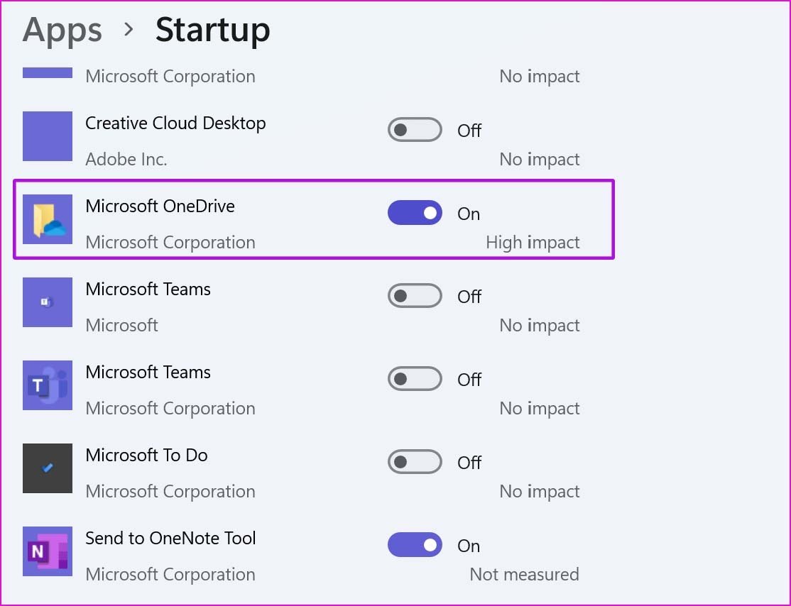 Отключить onedrive при запуске 2