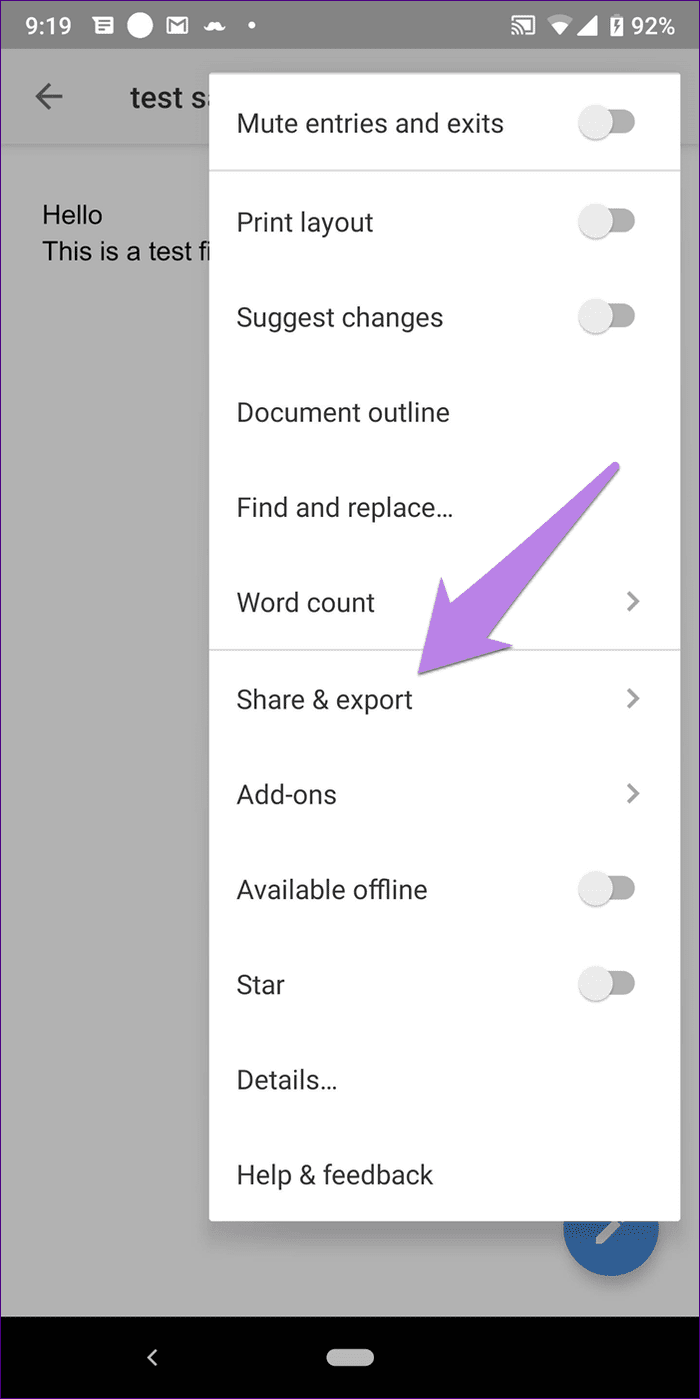 Сохранить Google Документы как PDF 3
