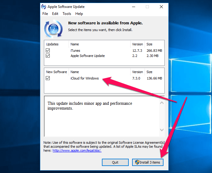 I Cloud Photos не загружает Windows 10 2