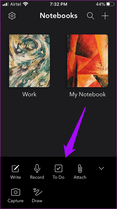 Ноутбук Zoho против Apple Notes 15