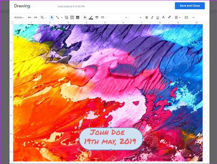 Как сделать титульную страницу в Google Docs 12