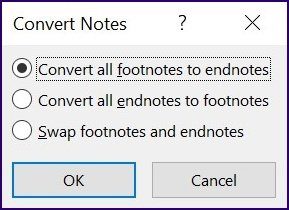 Как создавать и вставлять сноски и концевые сноски в Microsoft Word шаг 13