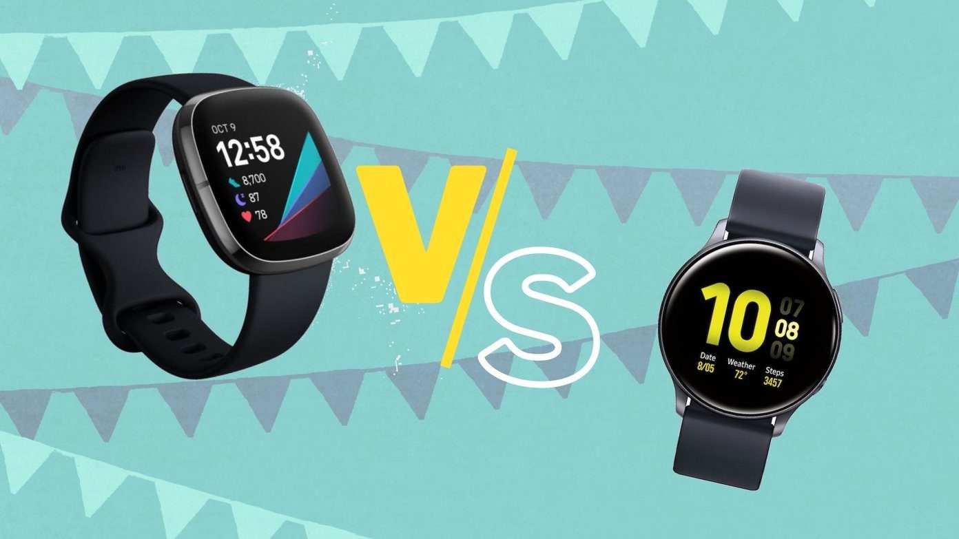 Fitbit Sense против Samsung Galaxy Watch Active2, какие умные часы лучше