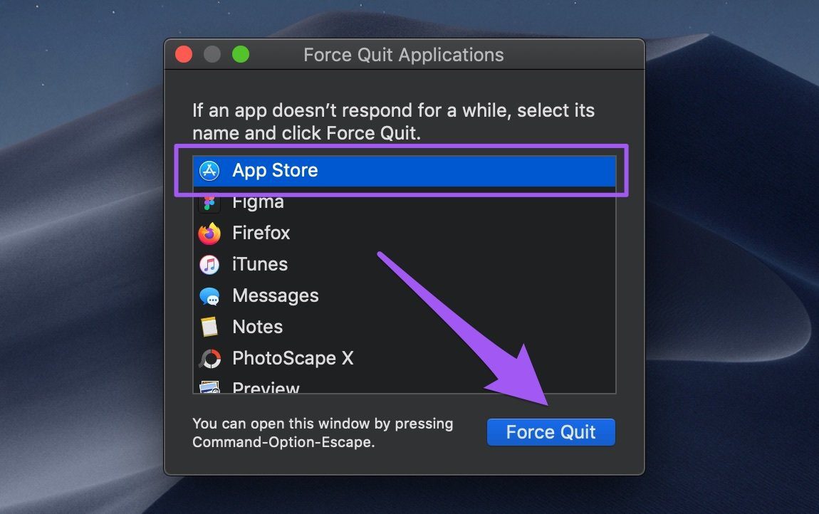 Fix не может подключиться к Mac App Store 01