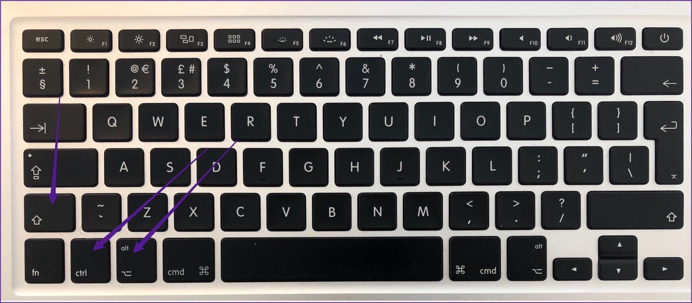 Сбросить smc клавиатуры Mac