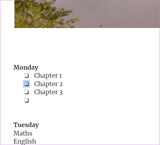 Добавить флажки в google docs 4