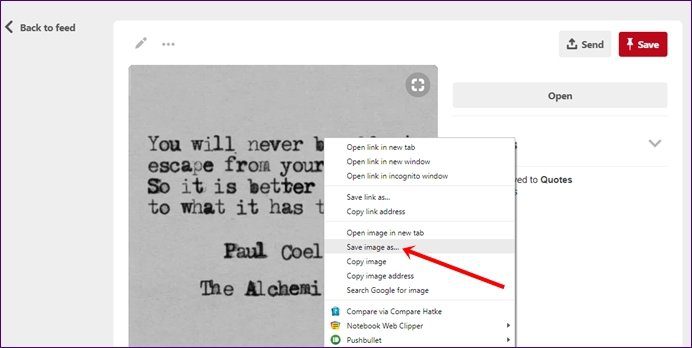 Загрузка изображений из Pinterest Android Iphone Computer 12