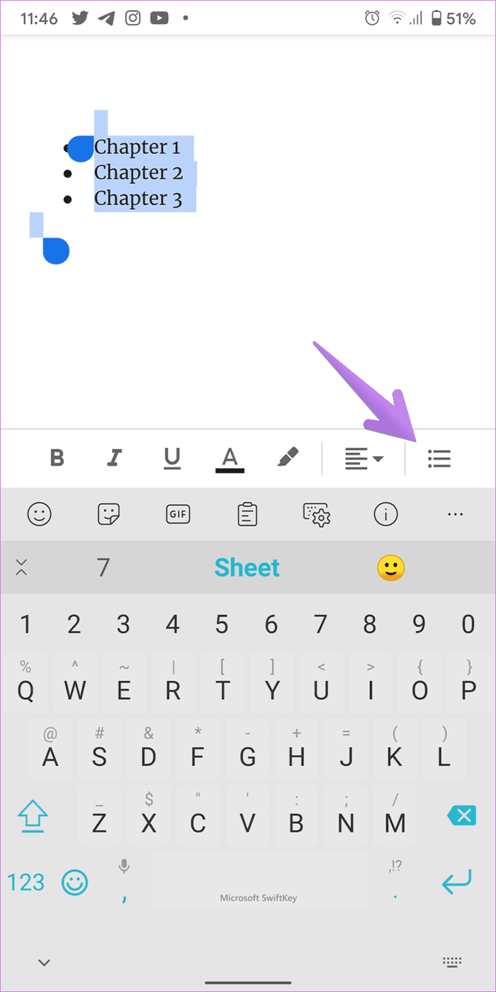 Добавить флажки в google docs 15