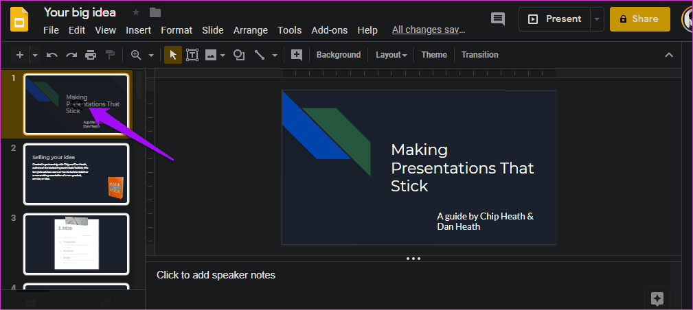 Советы и рекомендации по работе с Google Slides 12