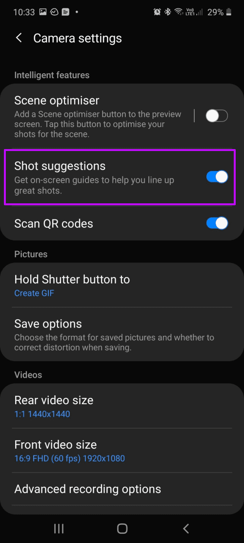 Лучшие советы и рекомендации по использованию камеры Samsung Galaxy S10 Lite 7